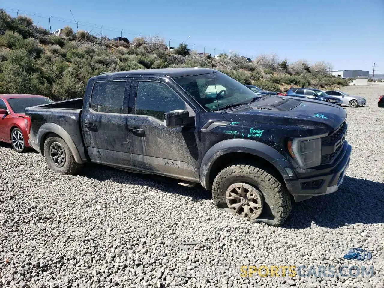 4 Photograph of a damaged car 1FTFW1RG2NFB73893 FORD F150 2022