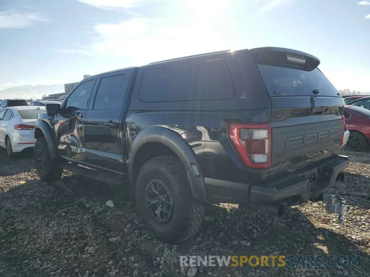 2 Photograph of a damaged car 1FTFW1RG5NFC08605 FORD F150 2022