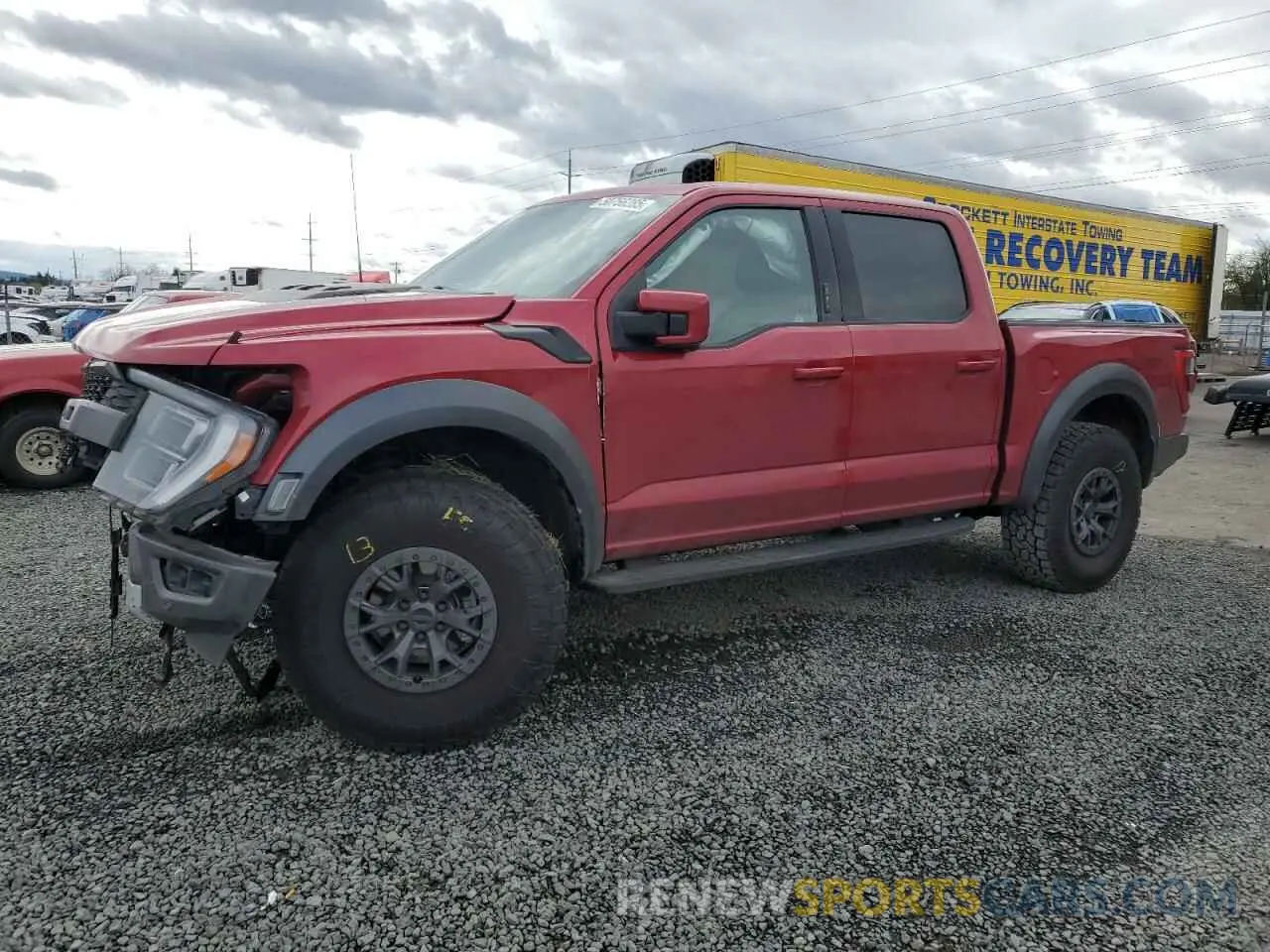 1 Photograph of a damaged car 1FTFW1RG8NFA86466 FORD F150 2022
