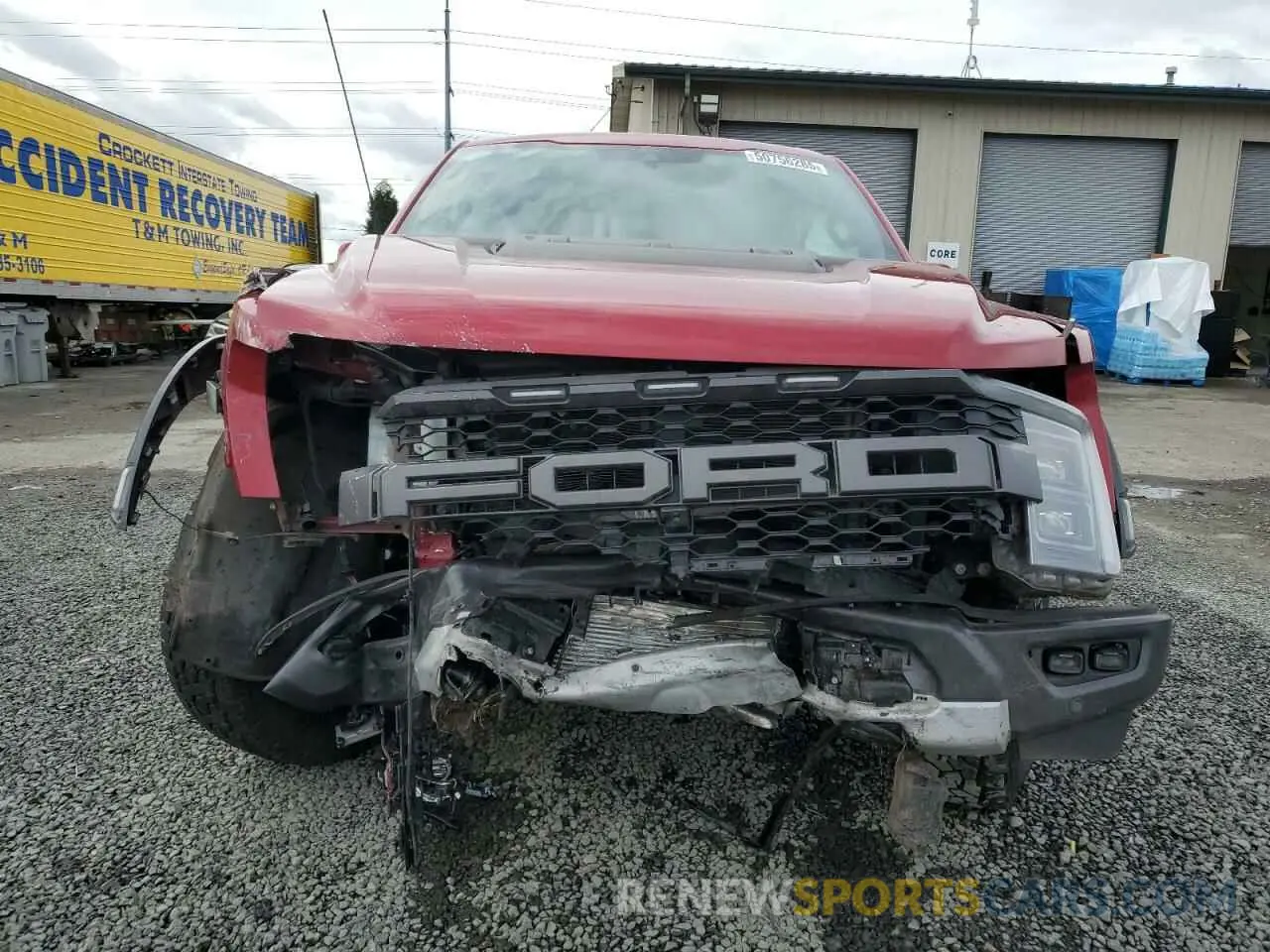 5 Photograph of a damaged car 1FTFW1RG8NFA86466 FORD F150 2022