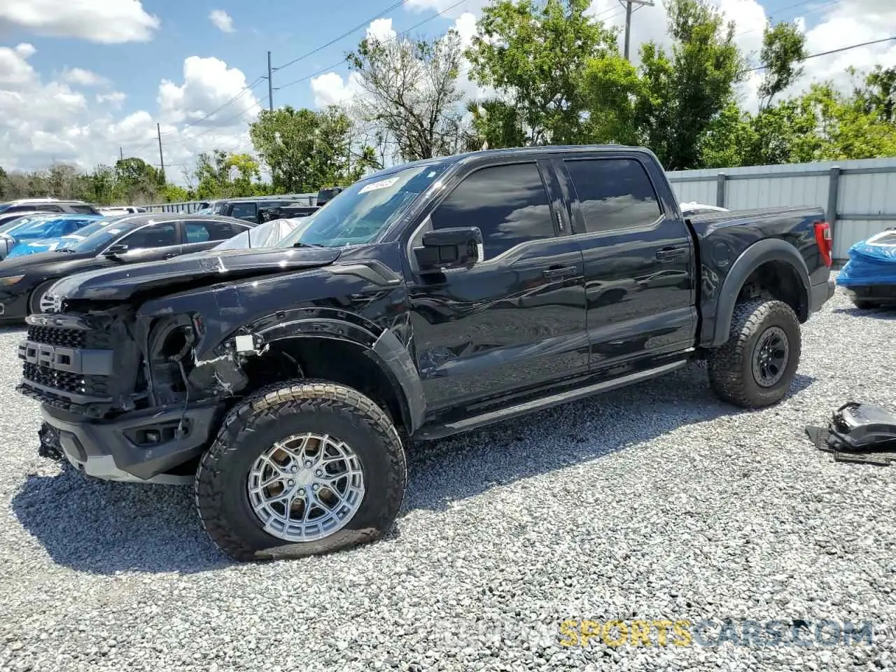 1 Photograph of a damaged car 1FTFW1RG9NFA11498 FORD F150 2022