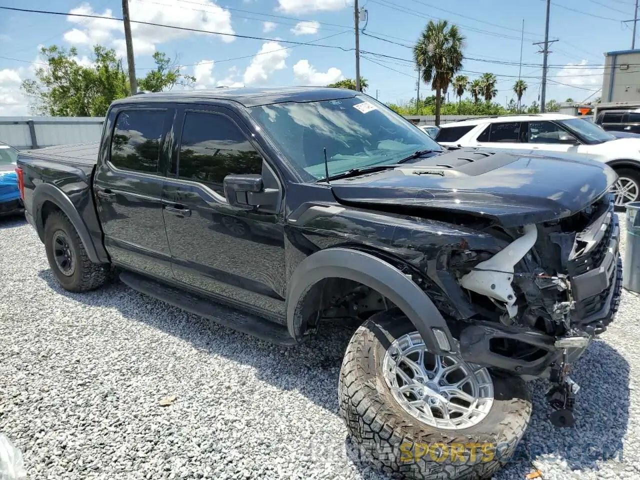 4 Photograph of a damaged car 1FTFW1RG9NFA11498 FORD F150 2022