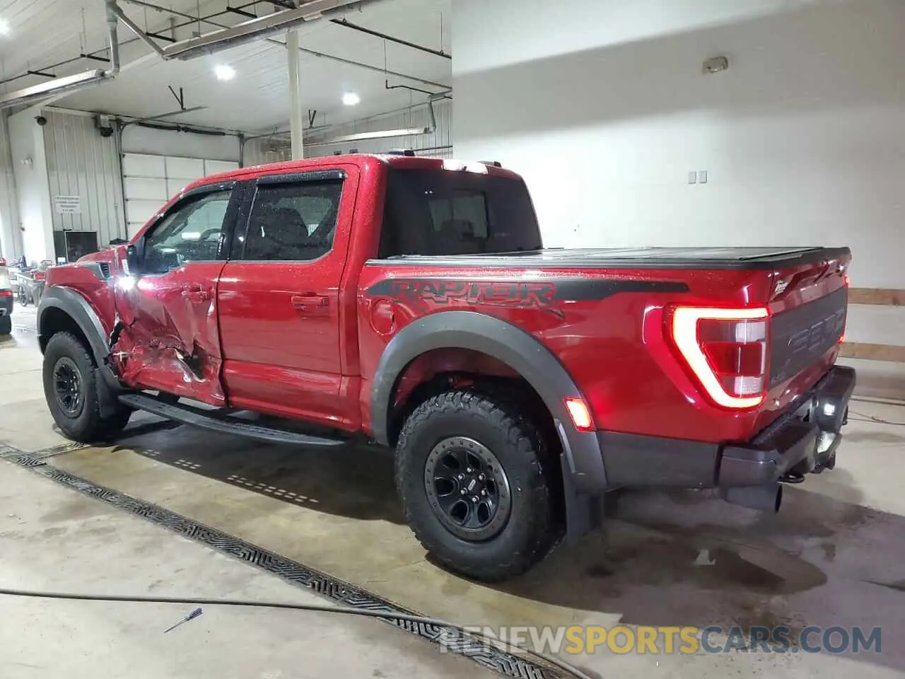 2 Photograph of a damaged car 1FTFW1RGXNFB97293 FORD F150 2022