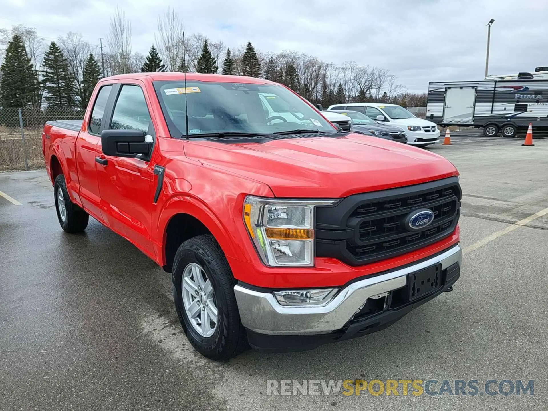 4 Photograph of a damaged car 1FTFX1E80NKE47384 FORD F150 2022