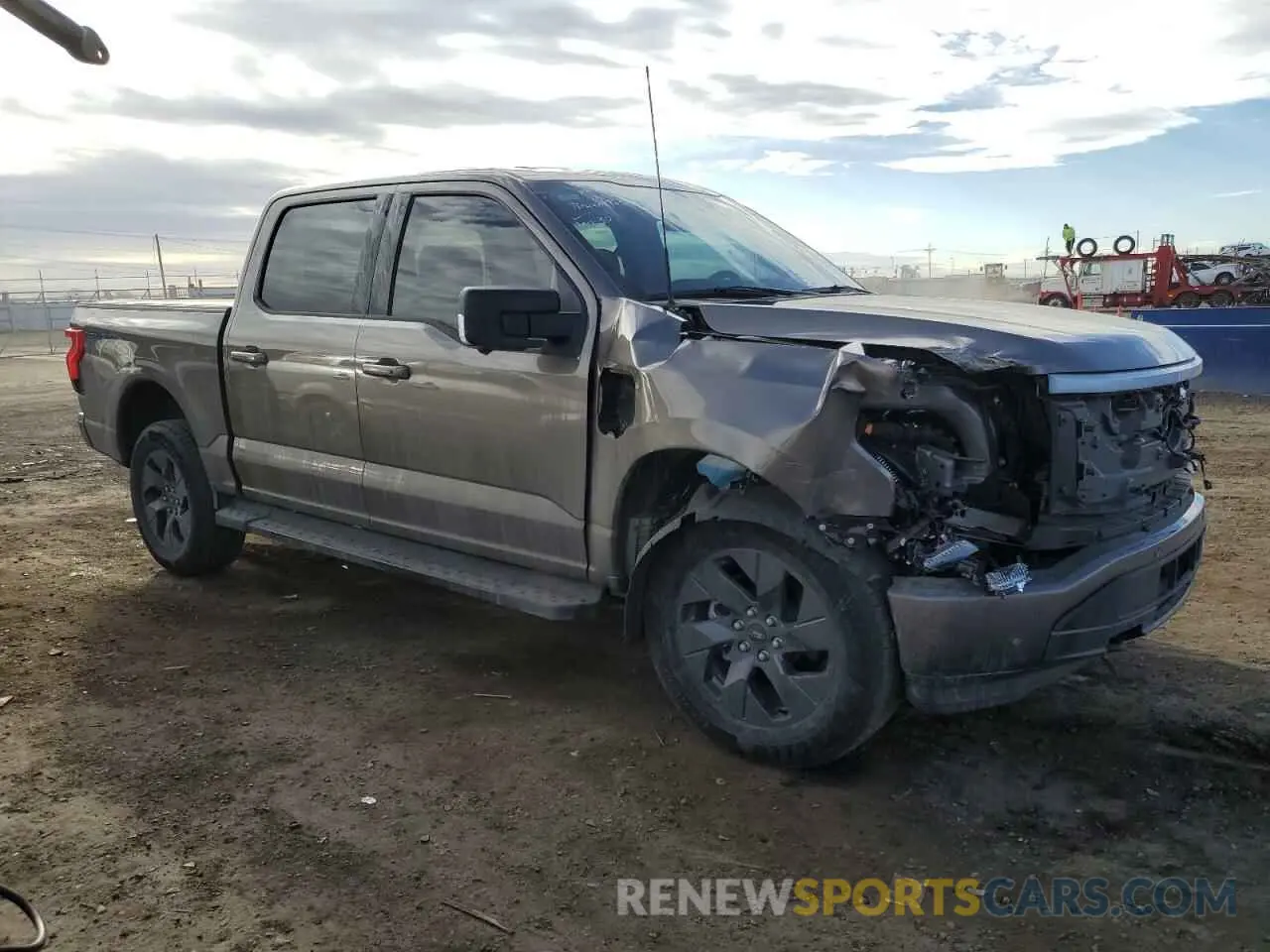 4 Photograph of a damaged car 1FT6W1EV6PWG39428 FORD F150 2023