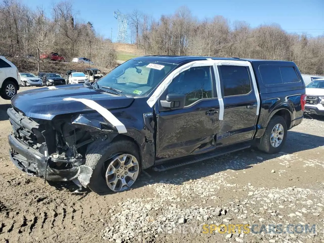 1 Photograph of a damaged car 1FTFW1P83PKE89261 FORD F150 2023