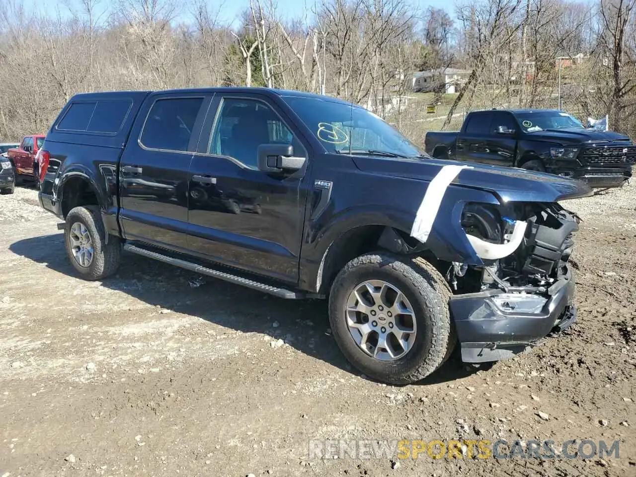 4 Photograph of a damaged car 1FTFW1P83PKE89261 FORD F150 2023