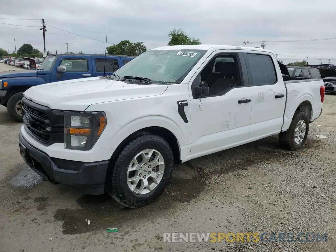 1 Photograph of a damaged car 1FTFW1P88PKF12601 FORD F150 2023