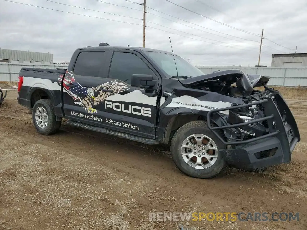 4 Photograph of a damaged car 1FTFW1P89PKD03772 FORD F150 2023