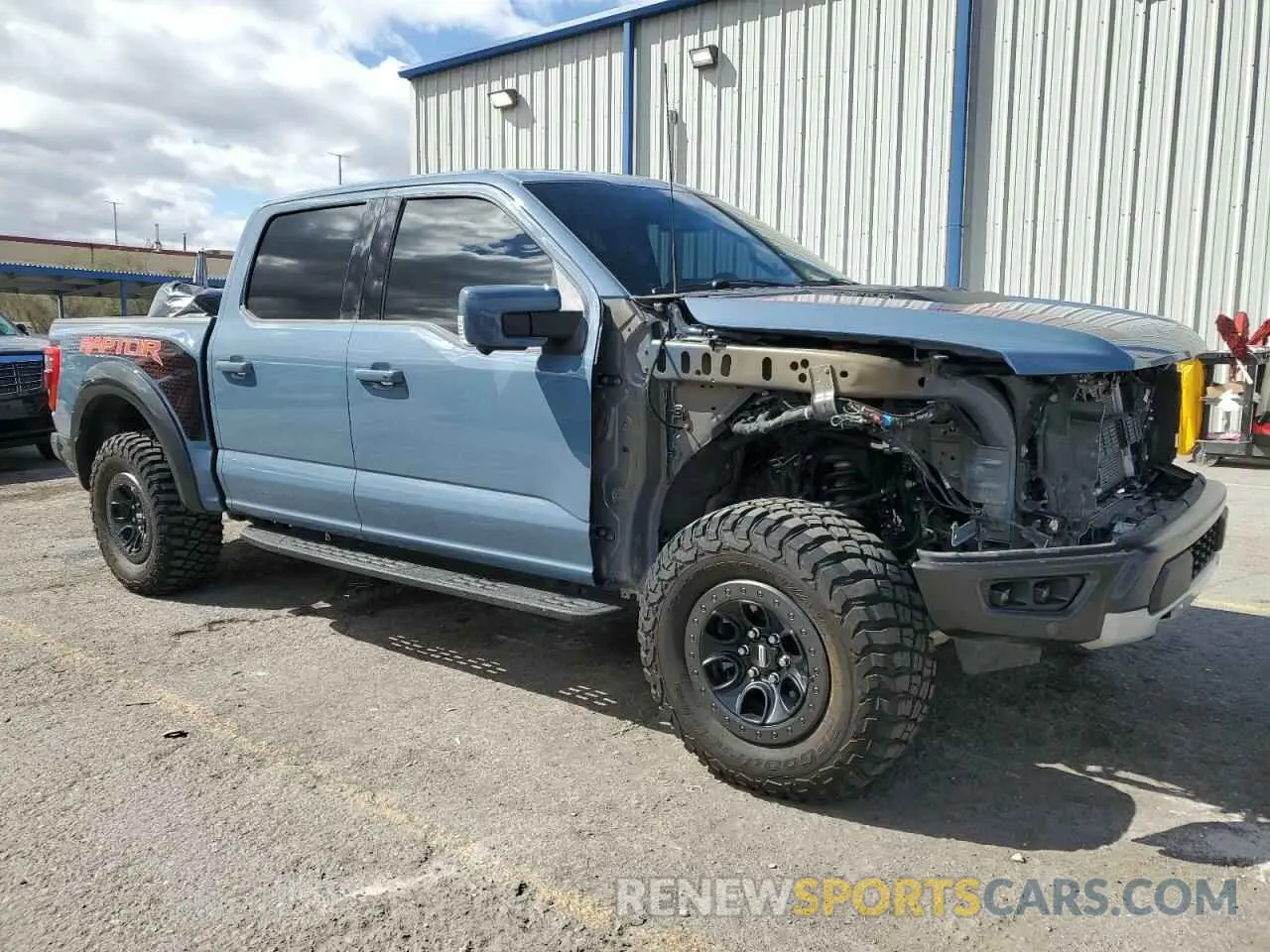 4 Photograph of a damaged car 1FTFW1RG2PFD16974 FORD F150 2023