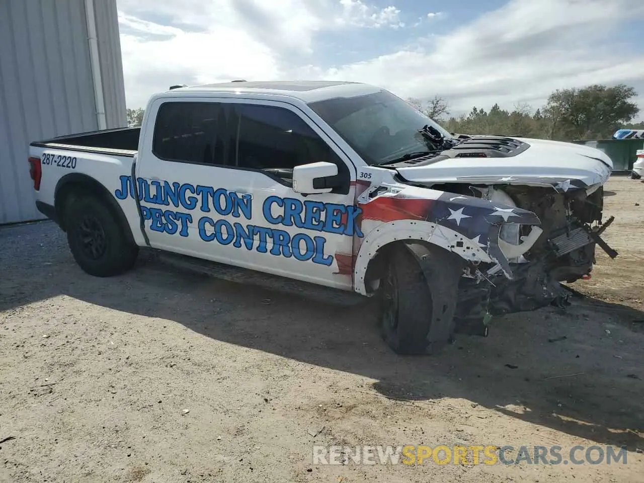 4 Photograph of a damaged car 1FTFW1RJ4PFC98974 FORD F150 2023