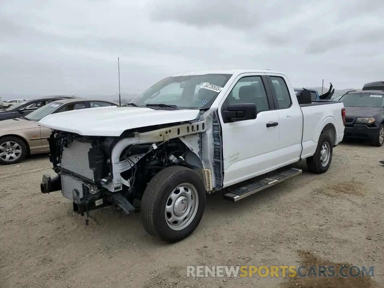 1 Photograph of a damaged car 1FTEX1KP9RKF42801 FORD F150 2024