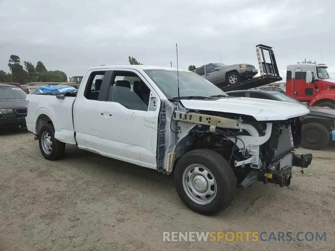 4 Photograph of a damaged car 1FTEX1KP9RKF42801 FORD F150 2024