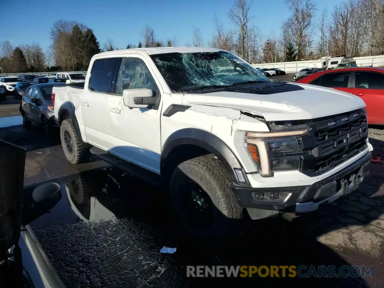 4 Photograph of a damaged car 1FTFW1RG1RFA22551 FORD F150 2024