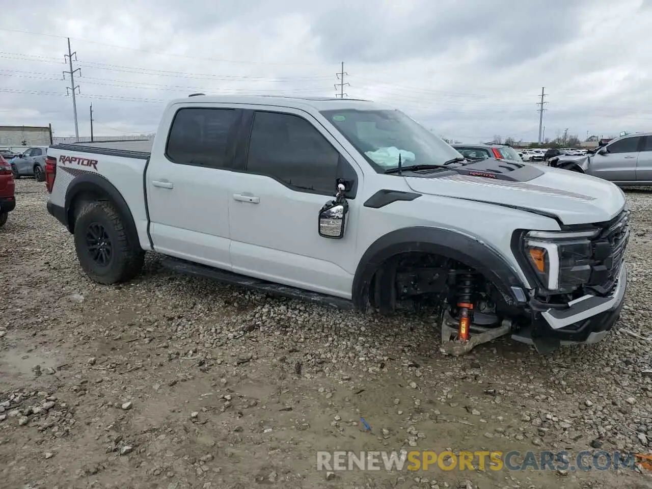 4 Photograph of a damaged car 1FTFW1RG9RFB36541 FORD F150 2024