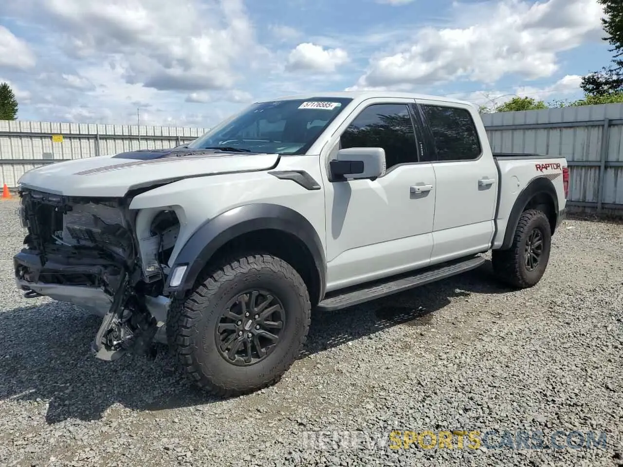 1 Photograph of a damaged car 1FTFW1RGXRFA83784 FORD F150 2024