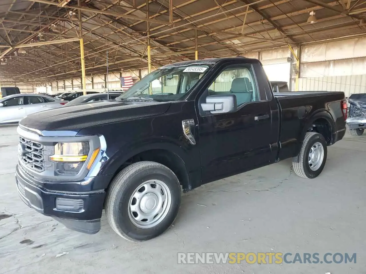 1 Photograph of a damaged car 1FTMF1K50RKD70381 FORD F150 2024