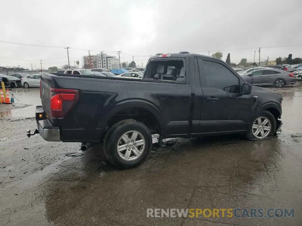 3 Photograph of a damaged car 1FTMF1K53RKF02842 FORD F150 2024