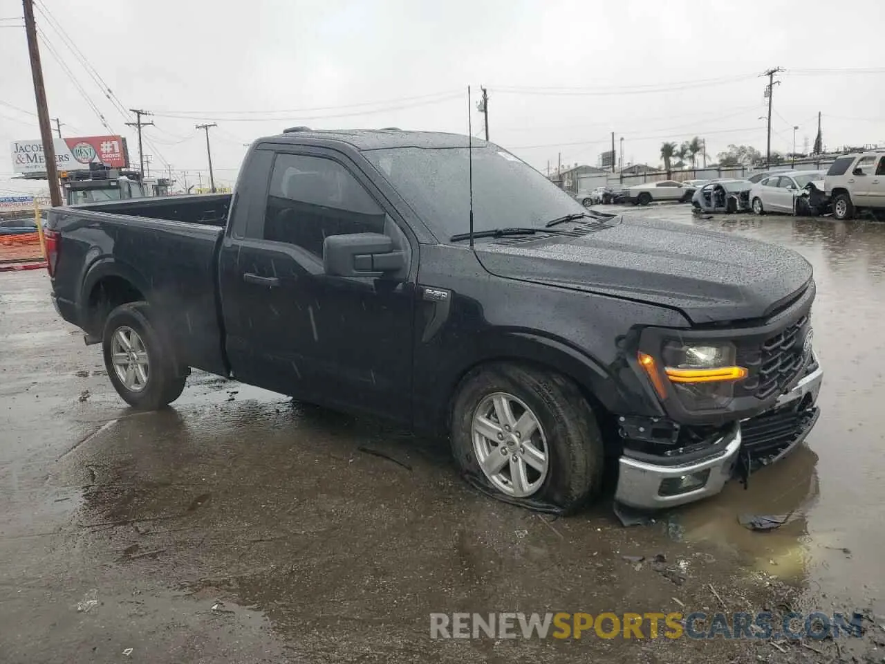 4 Photograph of a damaged car 1FTMF1K53RKF02842 FORD F150 2024