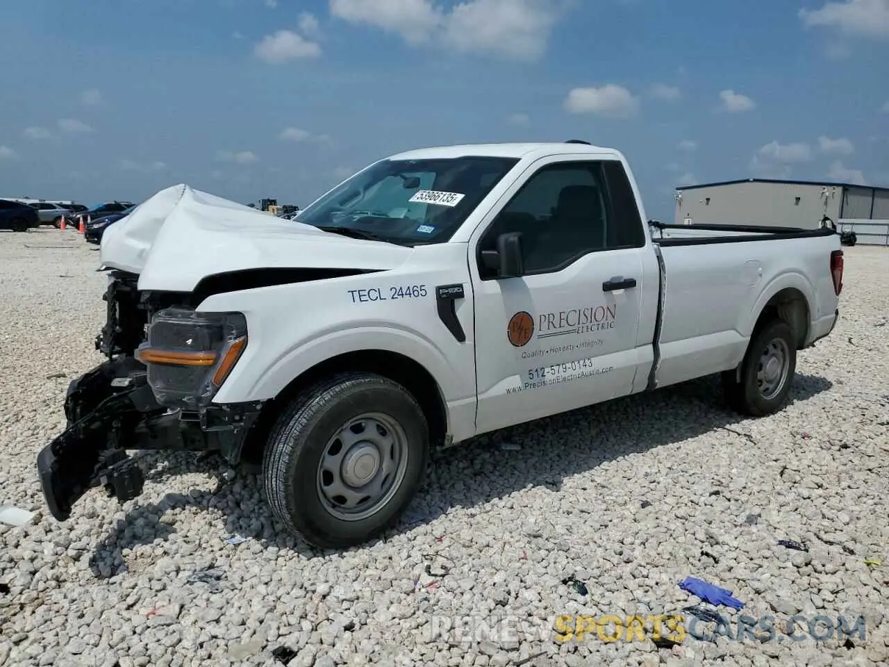 1 Photograph of a damaged car 1FTMF1KP2RKE56518 FORD F150 2024