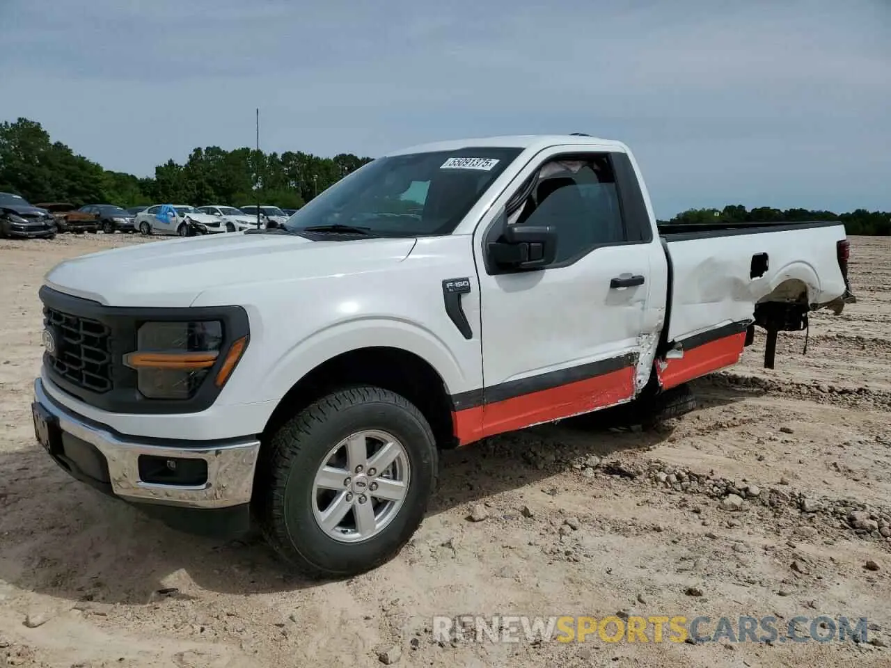 1 Photograph of a damaged car 1FTMF1KP5RKE46274 FORD F150 2024