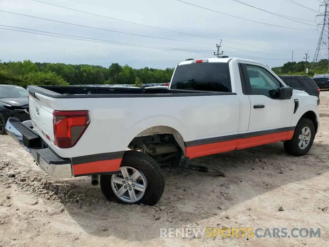 3 Photograph of a damaged car 1FTMF1KP5RKE46274 FORD F150 2024