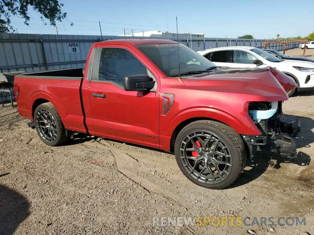 4 Photograph of a damaged car 1FTMF1L53RKF07327 FORD F150 2024