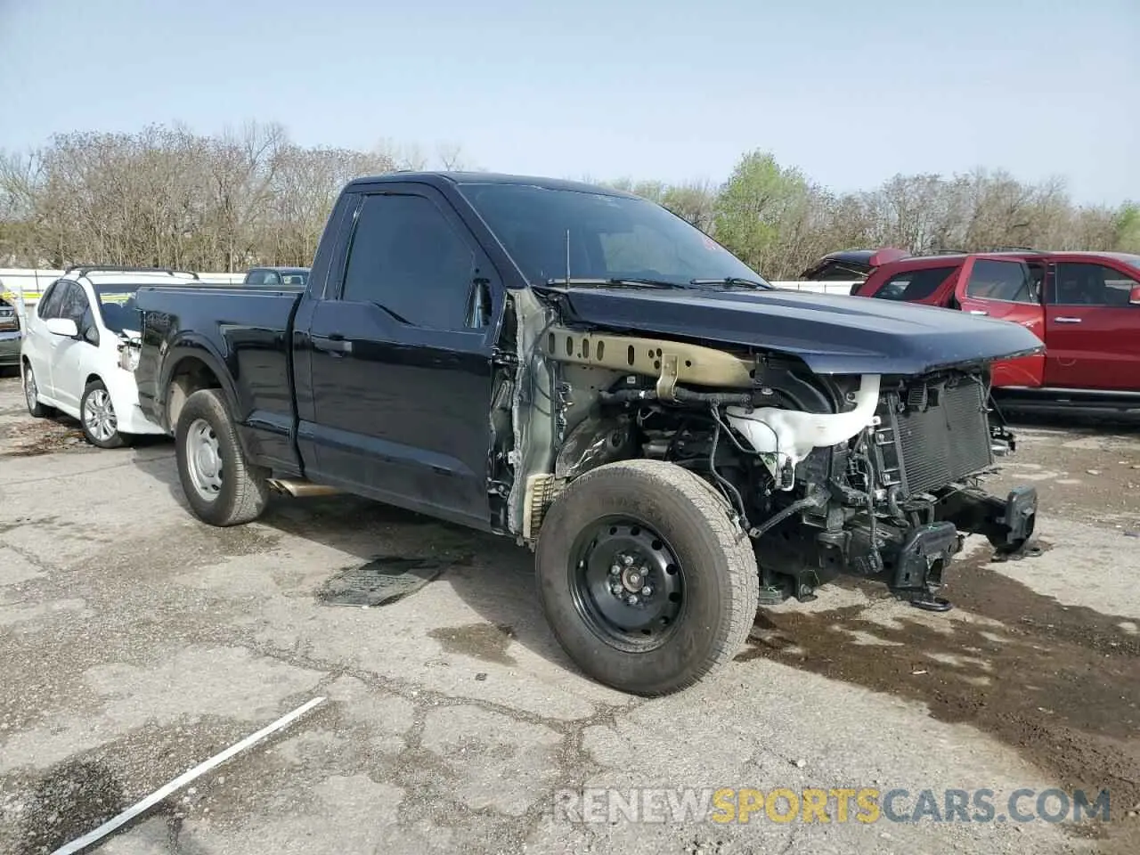4 Photograph of a damaged car 1FTMF1L55RKE48040 FORD F150 2024