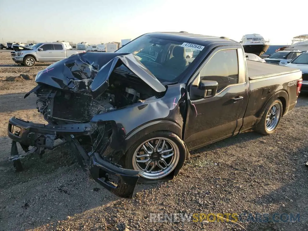 1 Photograph of a damaged car 1FTMF1L56RKE01342 FORD F150 2024