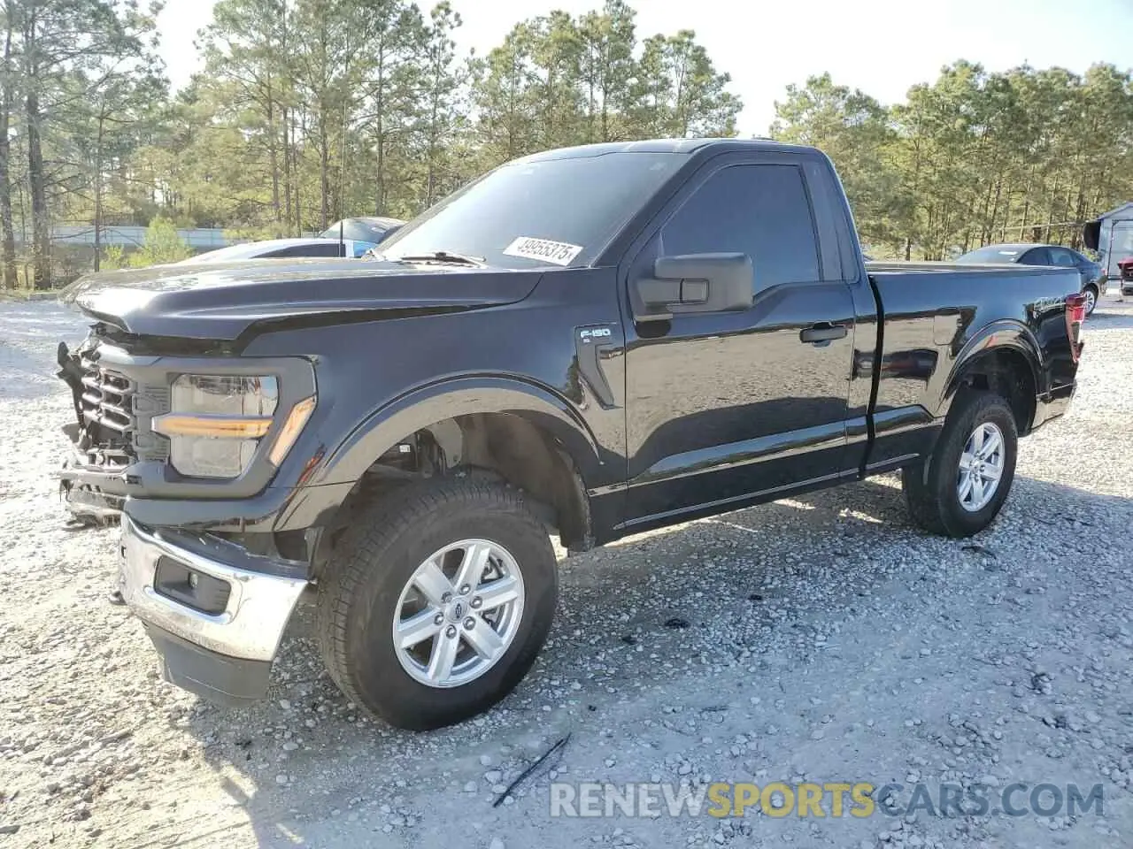 1 Photograph of a damaged car 1FTMF1L57RKF15639 FORD F150 2024