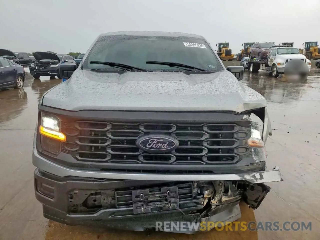 5 Photograph of a damaged car 1FTMF1L58RKD43993 FORD F150 2024