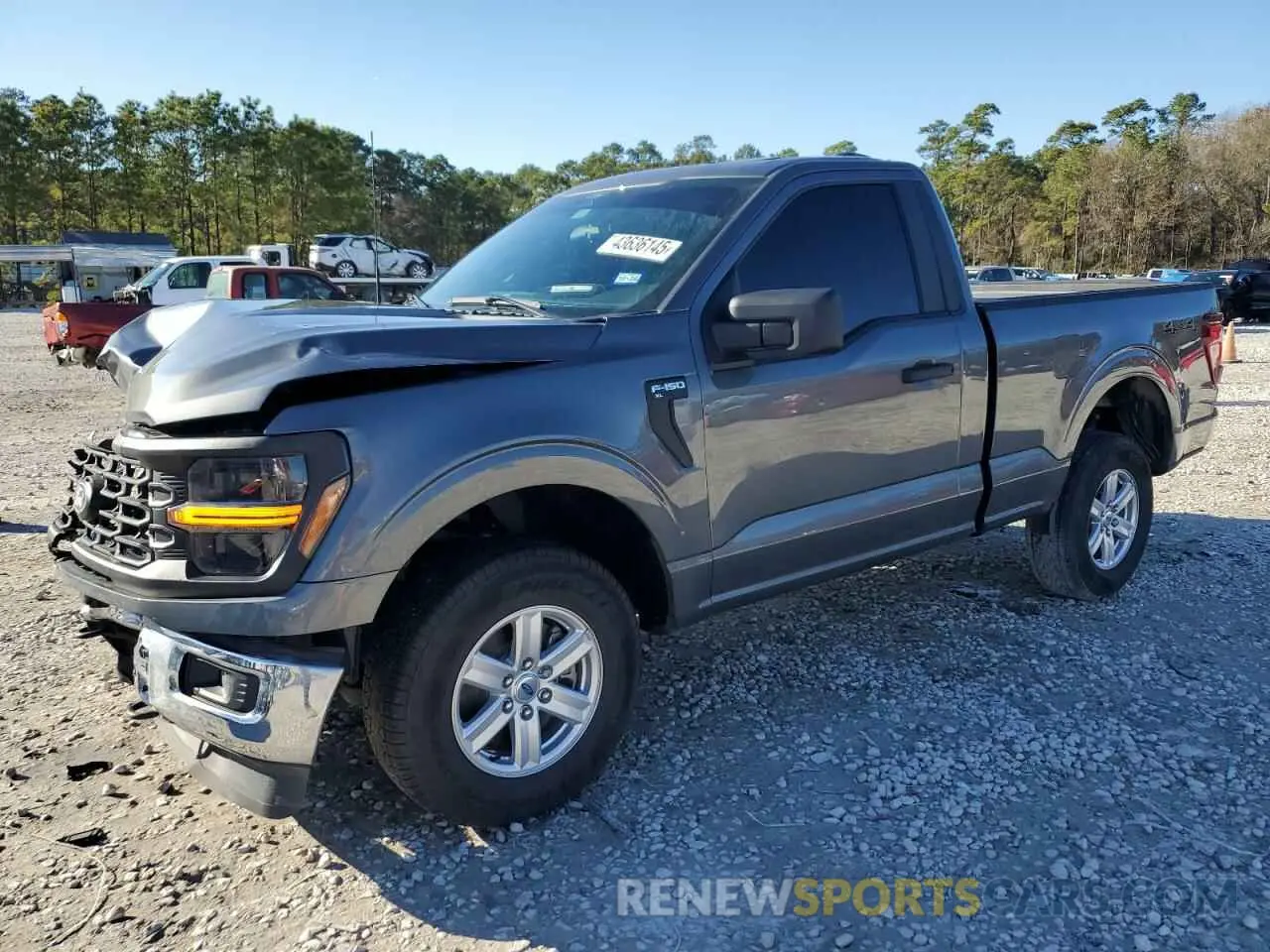 1 Photograph of a damaged car 1FTMF1L59RKE99976 FORD F150 2024