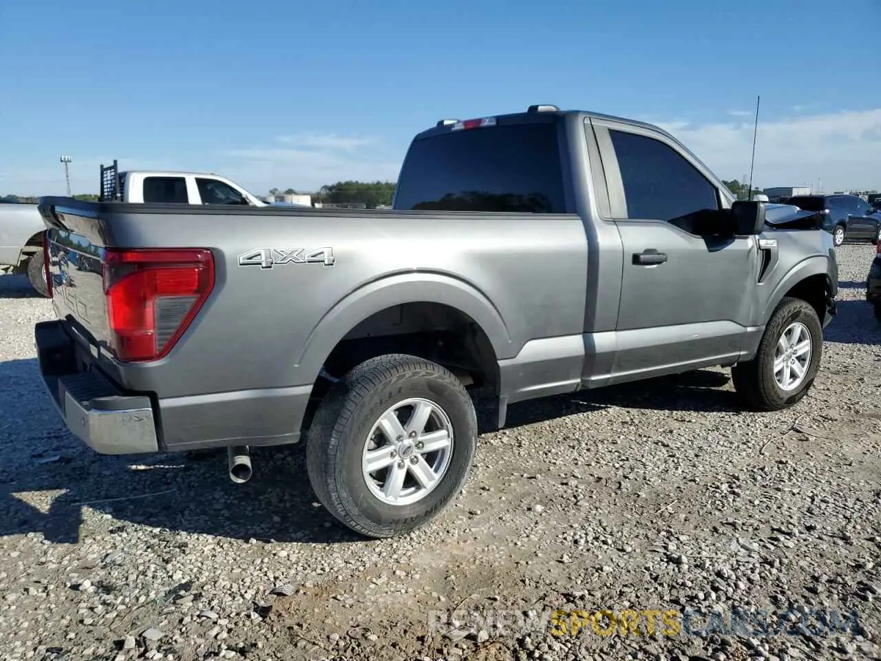 3 Photograph of a damaged car 1FTMF1L59RKE99976 FORD F150 2024