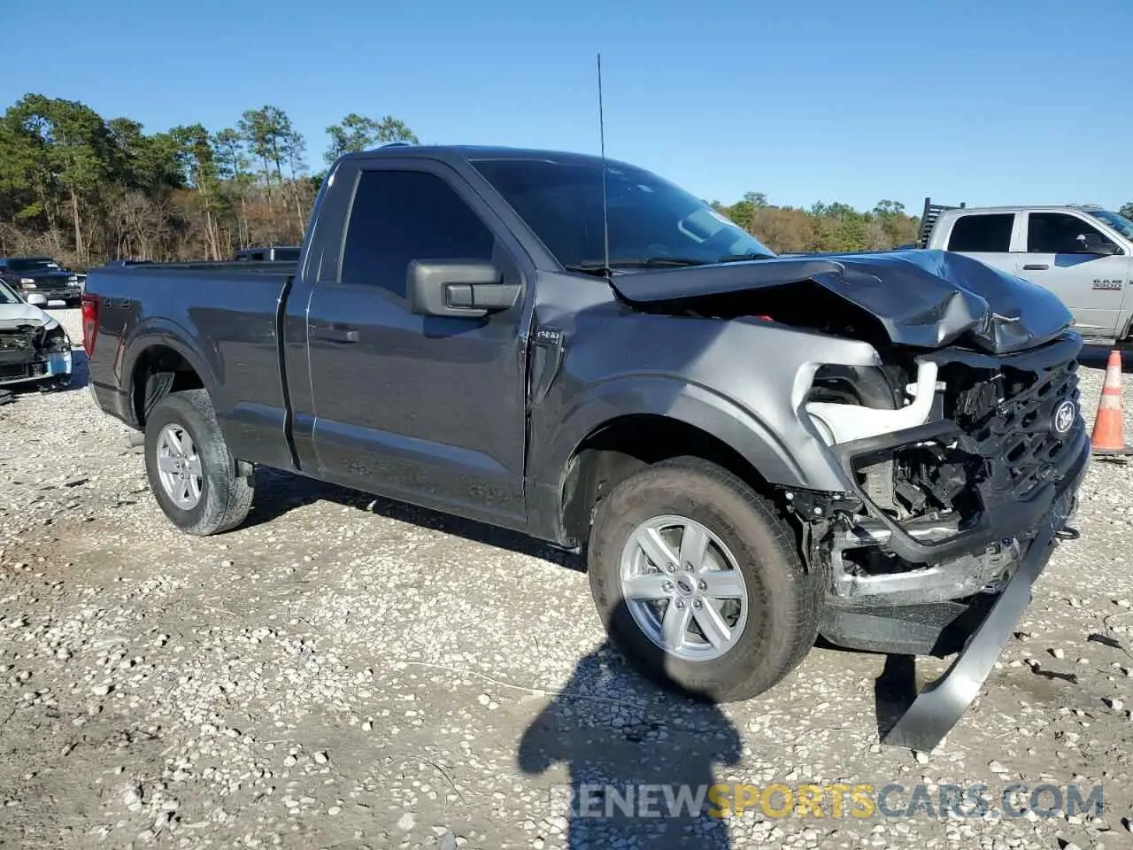 4 Photograph of a damaged car 1FTMF1L59RKE99976 FORD F150 2024