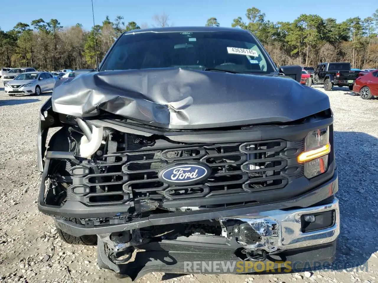 5 Photograph of a damaged car 1FTMF1L59RKE99976 FORD F150 2024