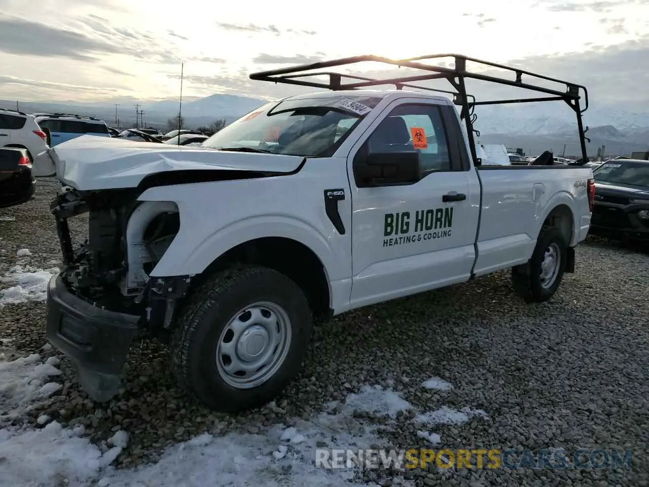 1 Photograph of a damaged car 1FTMF1LP2RKE08855 FORD F150 2024