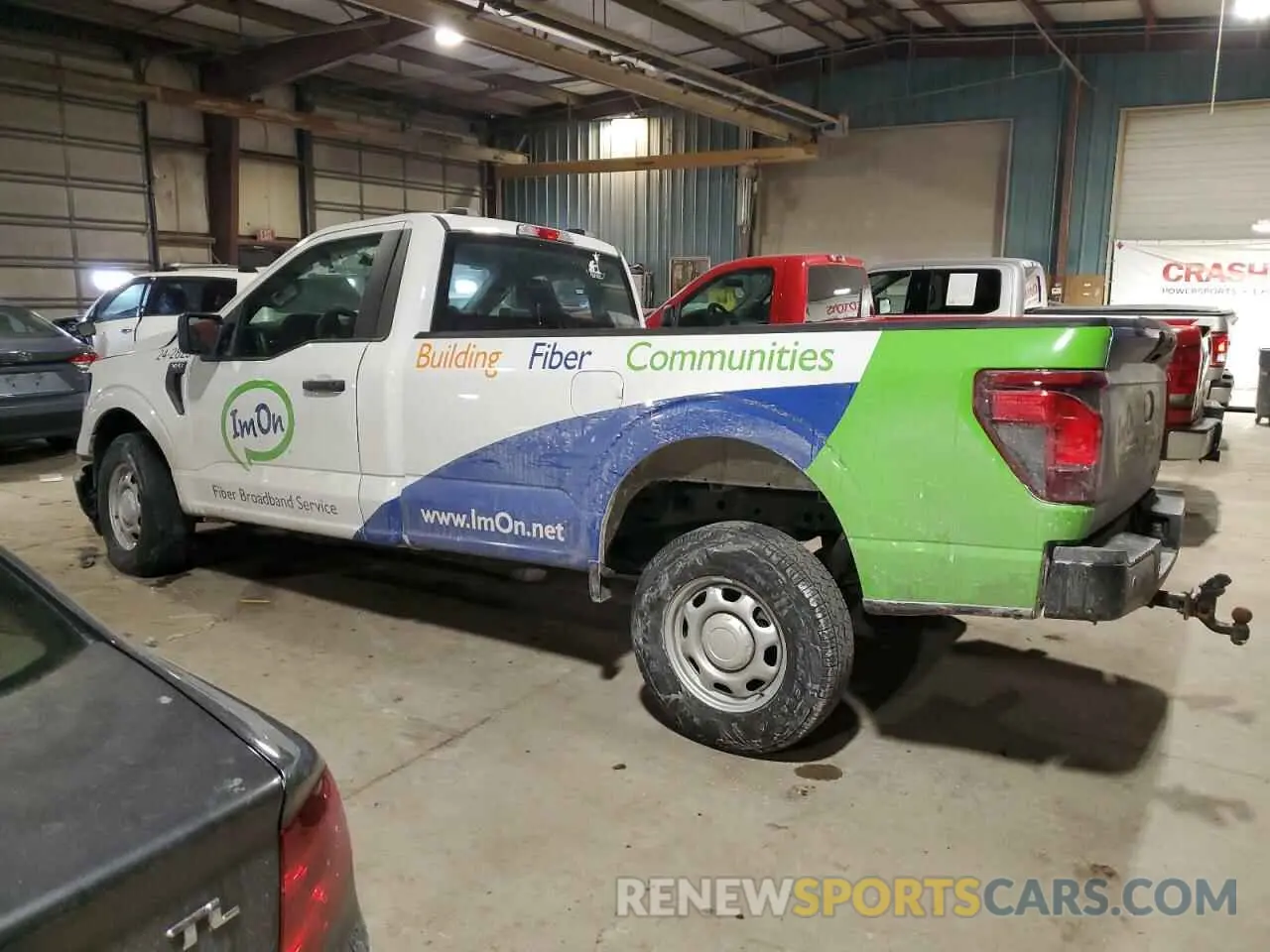 2 Photograph of a damaged car 1FTNF1L8XRKD12825 FORD F150 2024