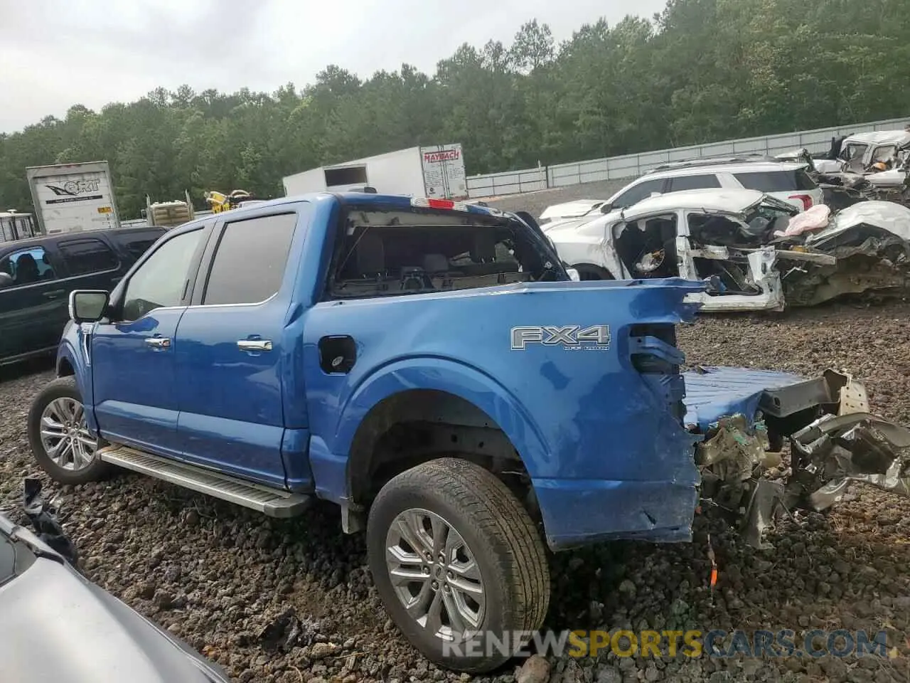 2 Photograph of a damaged car 1FTFW5L5XRFB24543 FORD F150 LARIA 2024