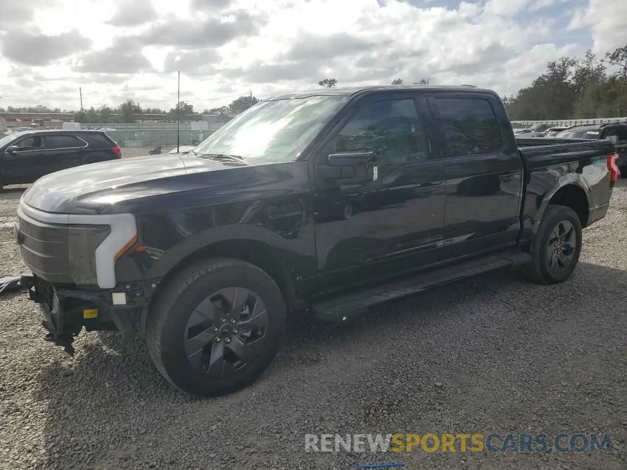 1 Photograph of a damaged car 1FT6W1EV4NWG14041 FORD F150 LIGHT 2022