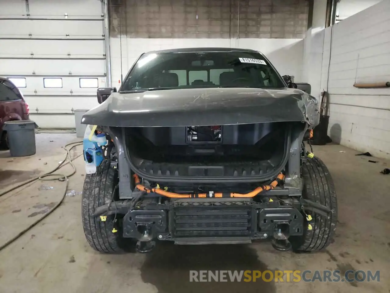 5 Photograph of a damaged car 1FT6W1EV7NWG10033 FORD F150 LIGHT 2022