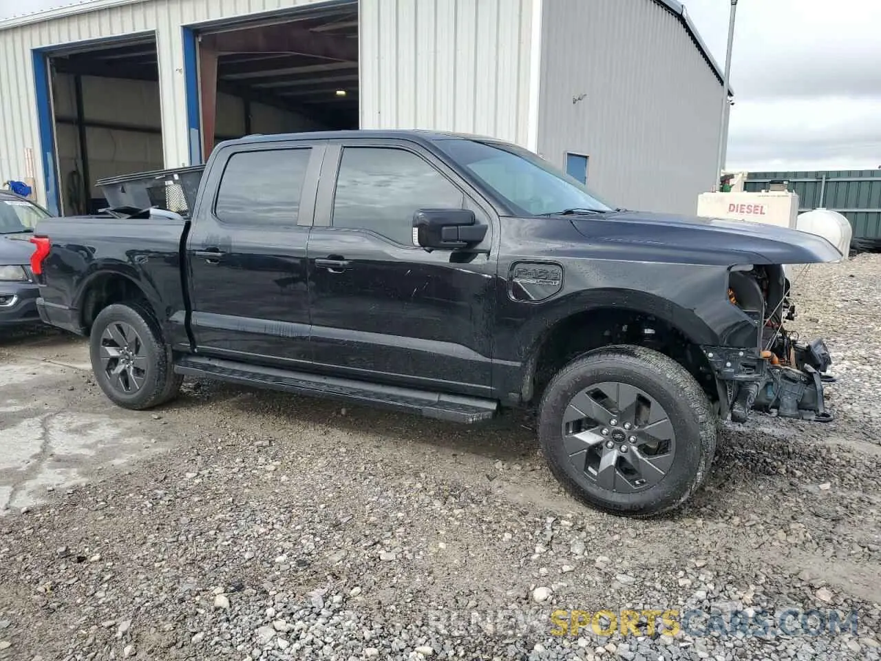 4 Photograph of a damaged car 1FTVW1EL7NWG00726 FORD F150 LIGHT 2022