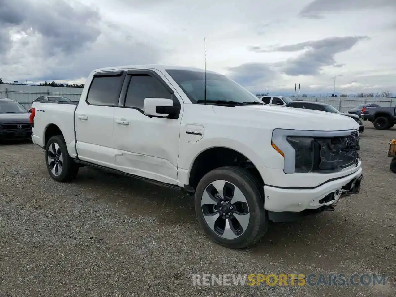 4 Photograph of a damaged car 1FT6W1EV1PWG14095 FORD F150 LIGHT 2023