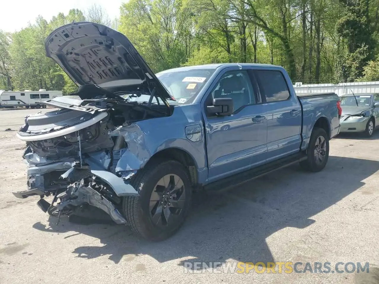 1 Photograph of a damaged car 1FT6W1EV1PWG41037 FORD F150 LIGHT 2023
