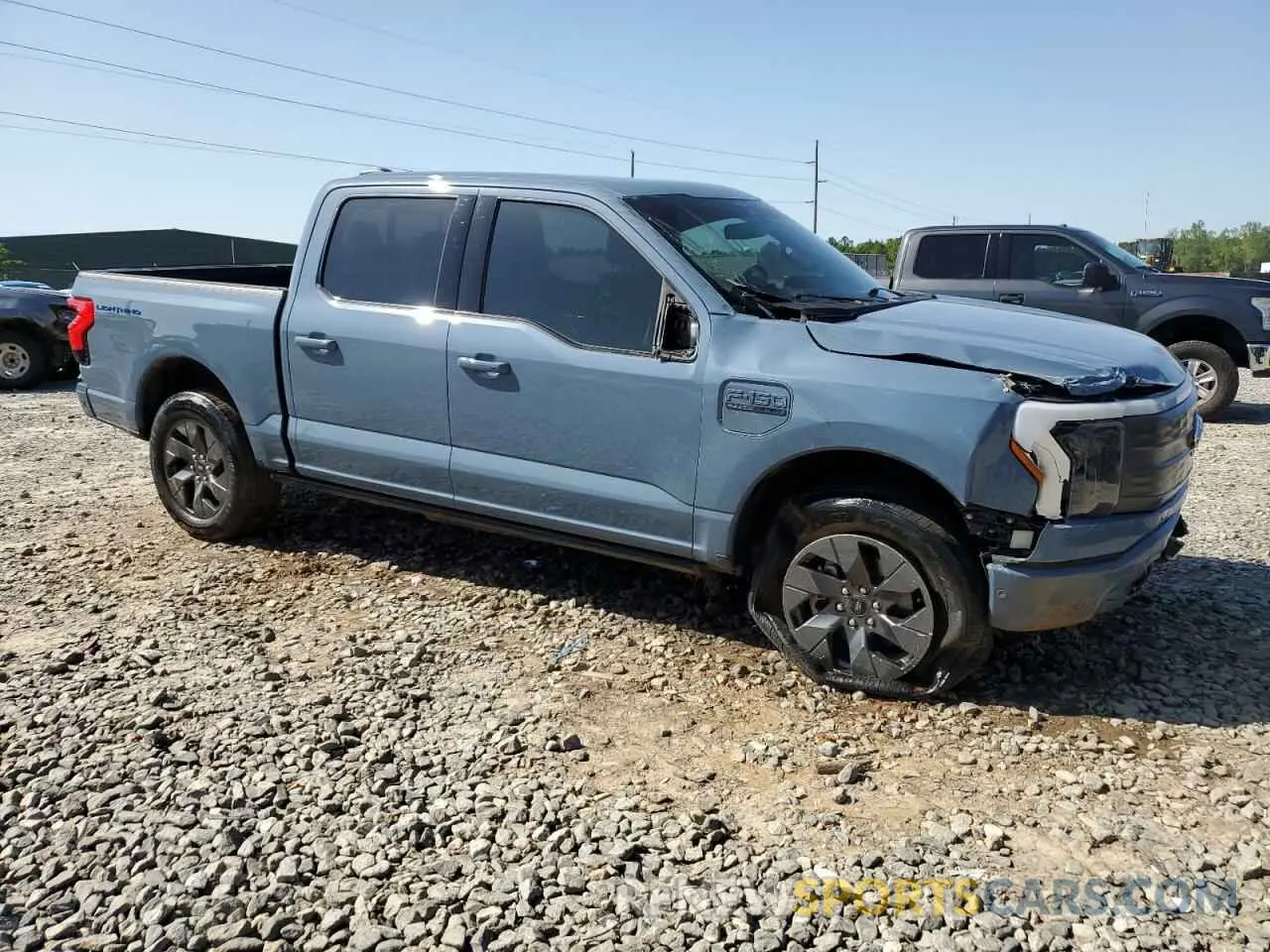 4 Photograph of a damaged car 1FT6W1EV1PWG53186 FORD F150 LIGHT 2023