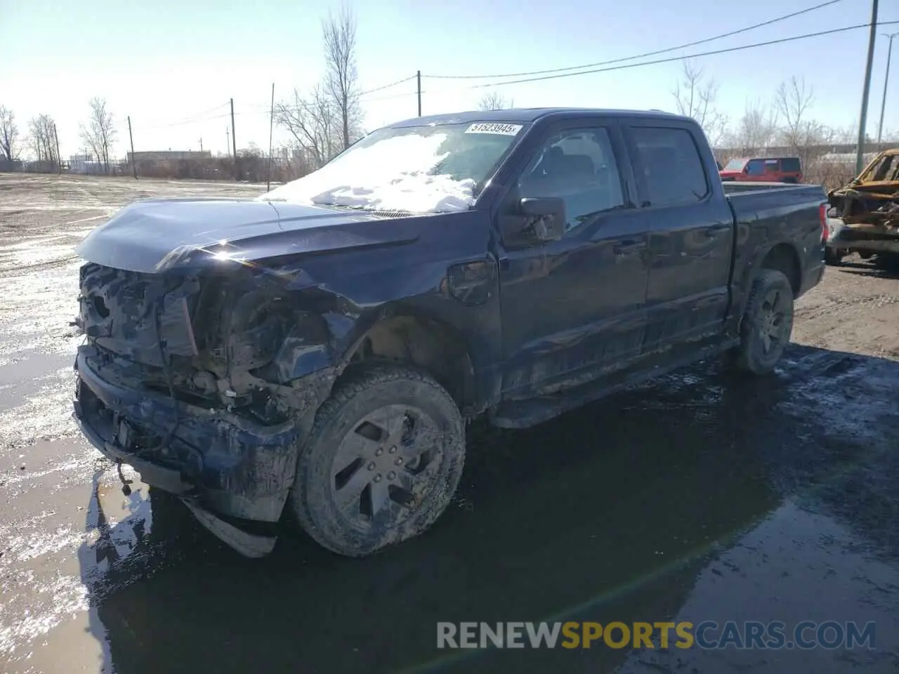 1 Photograph of a damaged car 1FT6W1EV4PWG24488 FORD F150 LIGHT 2023