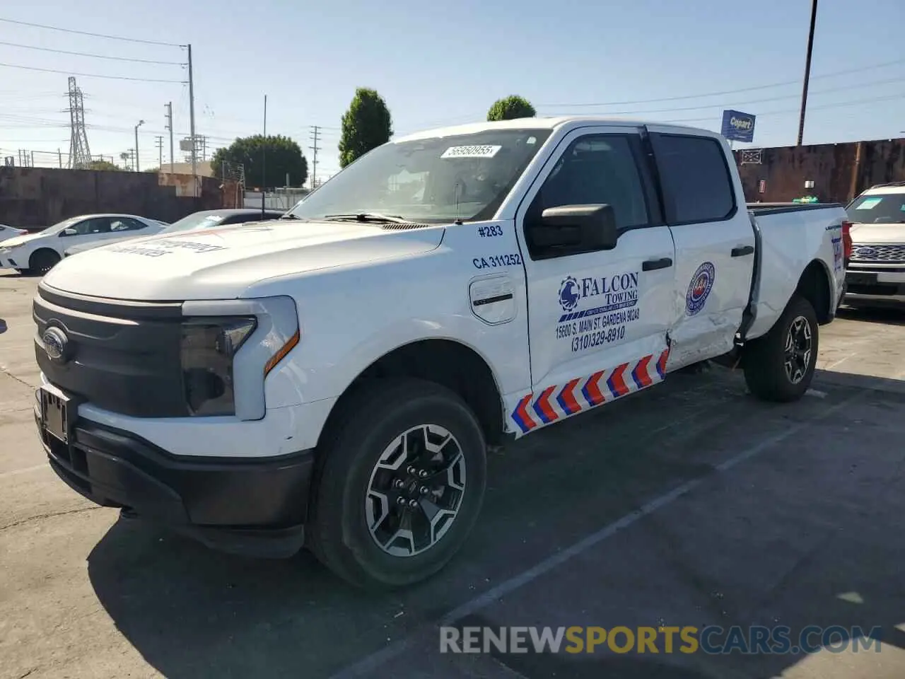 1 Photograph of a damaged car 1FTVW1EL2PWG13712 FORD F150 LIGHT 2023