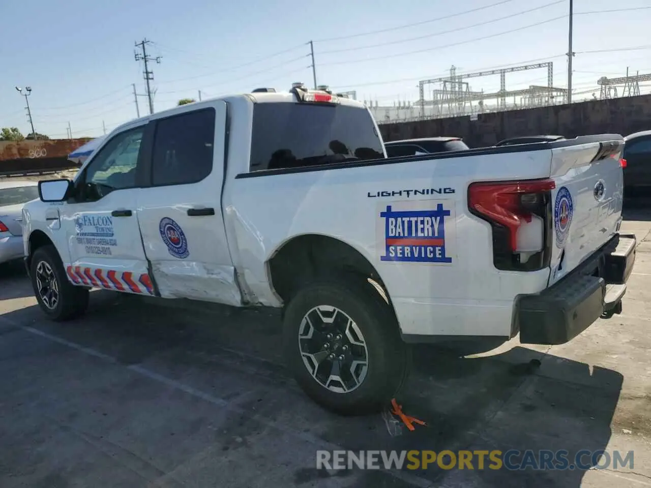 2 Photograph of a damaged car 1FTVW1EL2PWG13712 FORD F150 LIGHT 2023