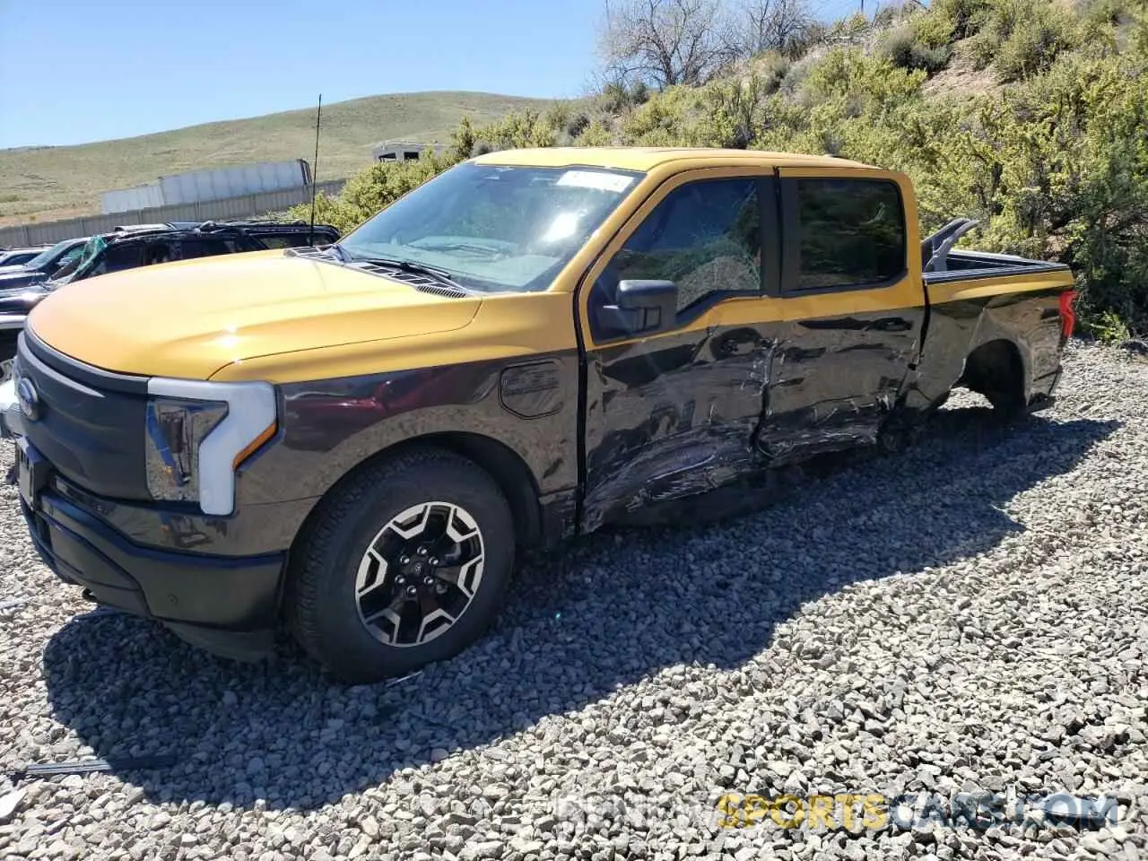 1 Photograph of a damaged car 1FTVW1EL7PWG11261 FORD F150 LIGHT 2023