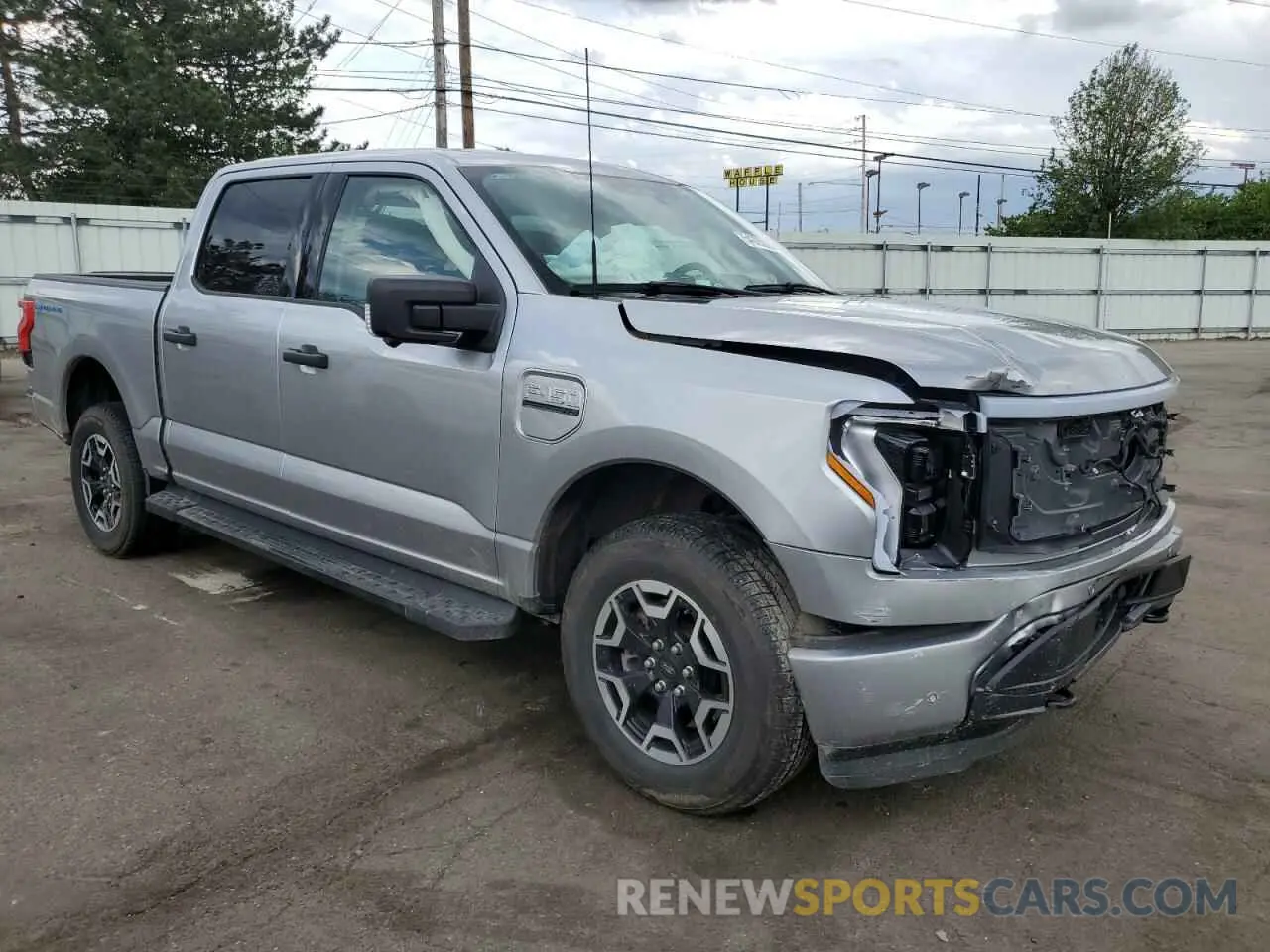 4 Photograph of a damaged car 1FTVW1ELXPWG58560 FORD F150 LIGHT 2023