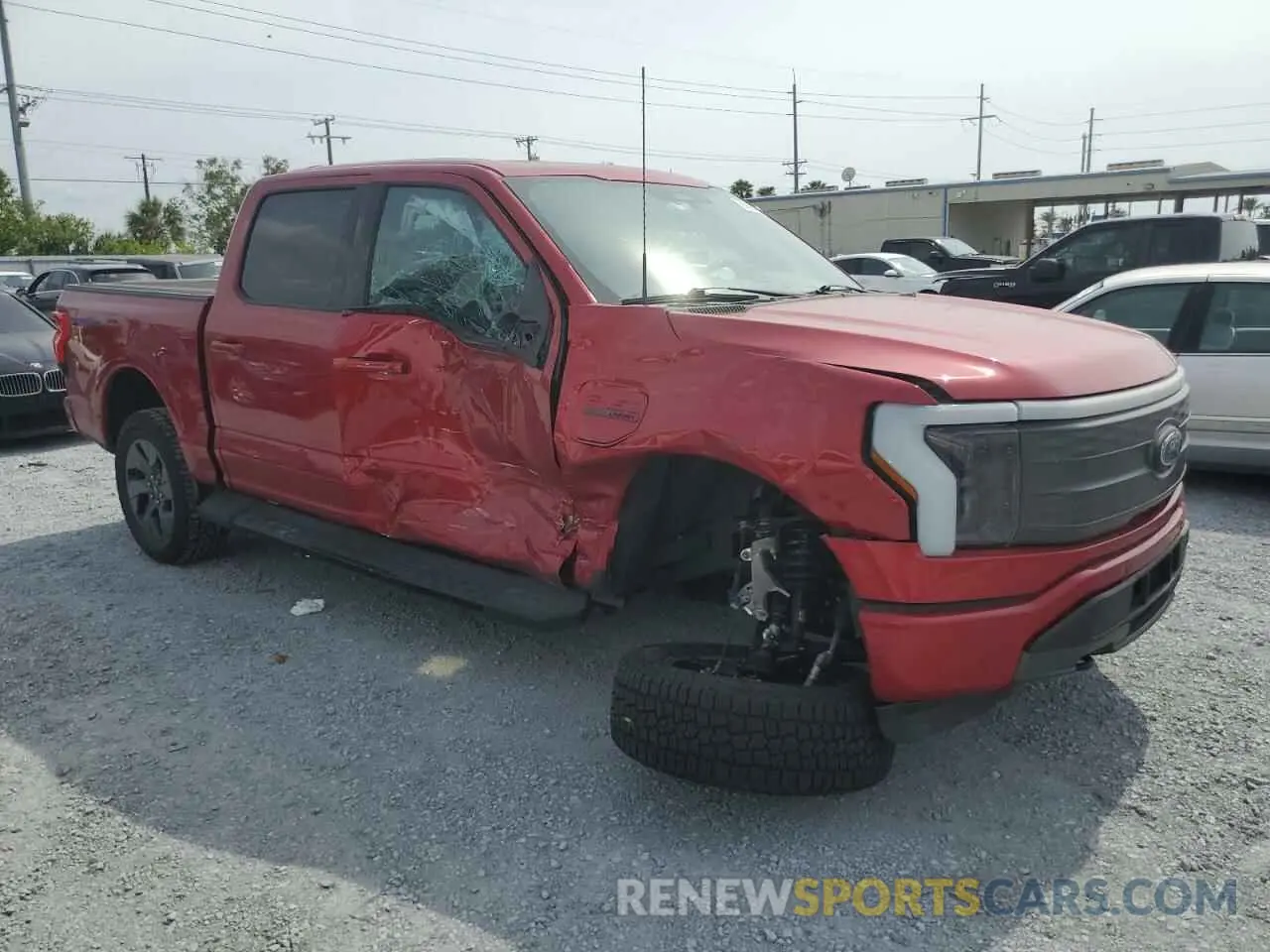 4 Photograph of a damaged car 1FTVW1EV0PWG01916 FORD F150 LIGHT 2023